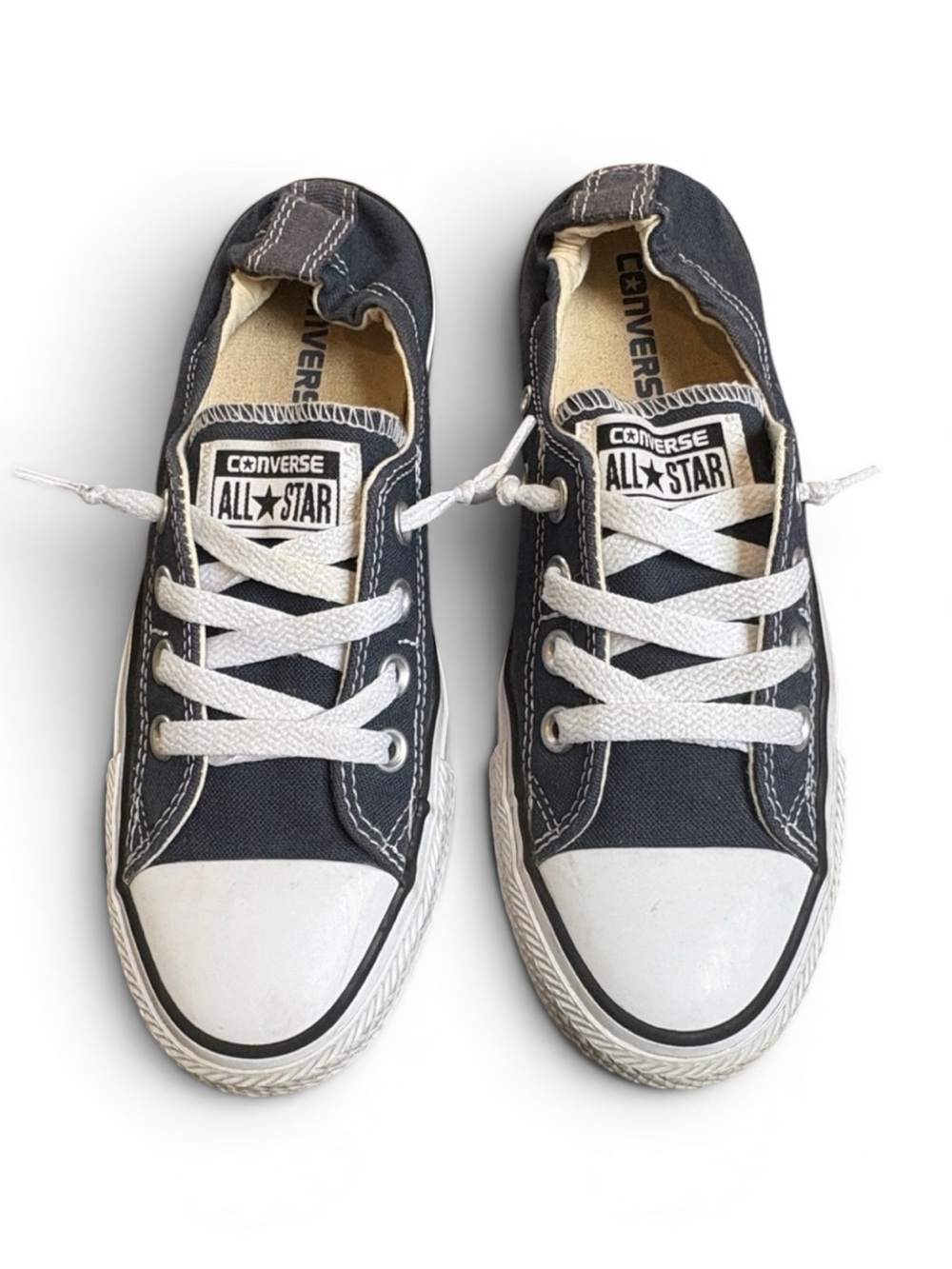 Converse Chuck Taylor All-Star Shoreline Sneaker Women’s 7 Navy Blue Slip On